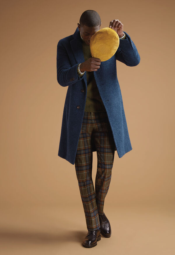Paul Stuart Shop Plaid Corduroy Look, image 1